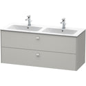 Duravit BR410500707 Brioso Wall-Mount Vanity Unit Concrete Gray