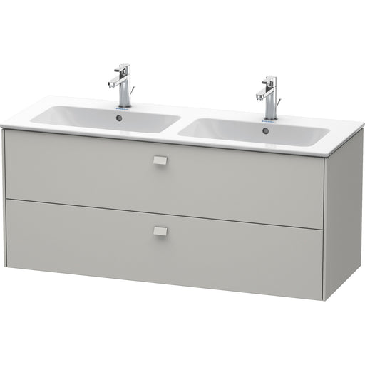 Duravit BR410500707 Brioso Wall-Mount Vanity Unit Concrete Gray