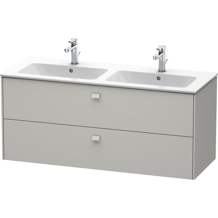 Duravit BR410500707 Brioso Wall-Mount Vanity Unit Concrete Gray