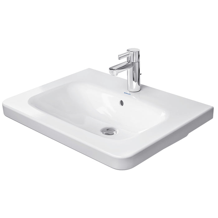 Duravit 2320650000 DuraStyle 25 5/8" Wall Mounted Bathroom Sink
