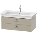Duravit WT43520H2H2 White Tulip Wall-Mounted Vanity Unit Stone Gray High Gloss