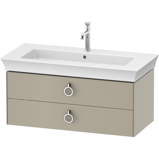 Duravit WT43520H2H2 White Tulip Wall-Mounted Vanity Unit Stone Gray High Gloss