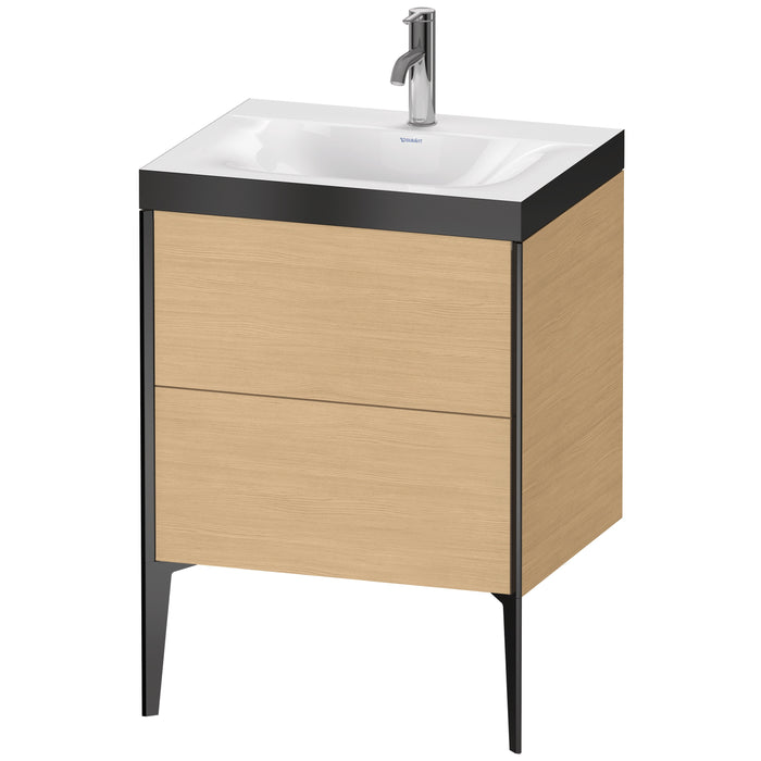 Duravit XV4709OB230P XViu C-Bonded Floorstanding Vanity Kit Natural Oak