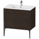 Duravit XV44820B269 XViu Floorstanding Vanity Unit Walnut Brushed