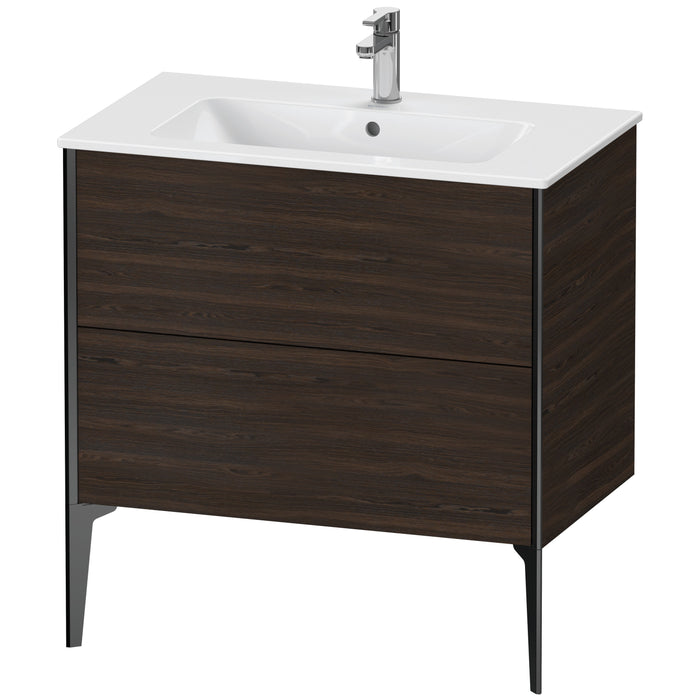 Duravit XV44820B269 XViu Floorstanding Vanity Unit Walnut Brushed