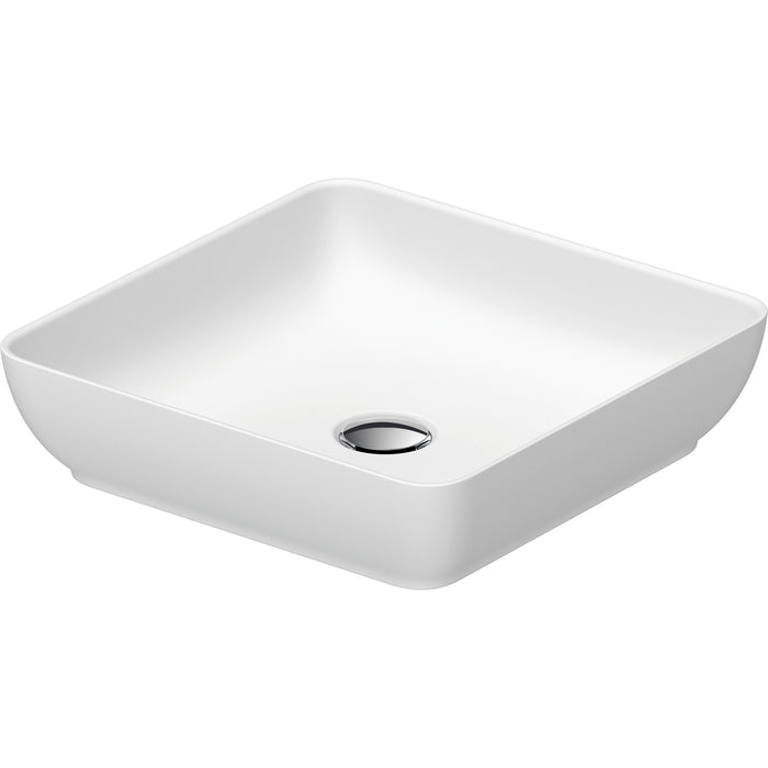 Duravit 2660013200 Sivida Square Vessel Bathroom Sink