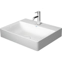 Duravit 2353600041 DuraSquare 23 5/8" Wall Mounted Bathroom Sink