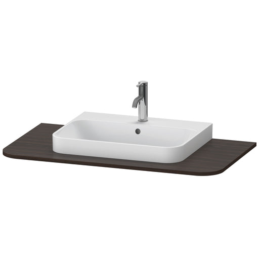 Duravit HP031E06969 Happy D.2 Plus Console with Sink Cut-Out Walnut Brushed