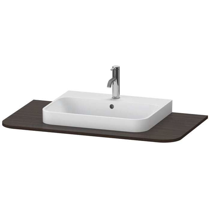Duravit HP031E06969 Happy D.2 Plus Console with Sink Cut-Out Walnut Brushed
