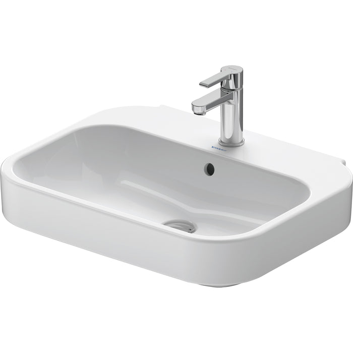 Duravit 2316600087 Happy D.2 23 5/8" Wall Mounted Bathroom Sink