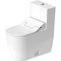 Duravit D4204120 ME by Starck Dual Flush Elongated One Piece Toilet