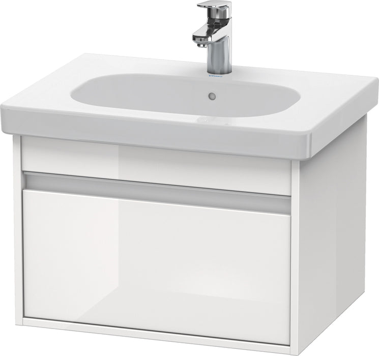 Duravit KT667002222 Ketho One Drawer Wall-Mount Vanity Unit White