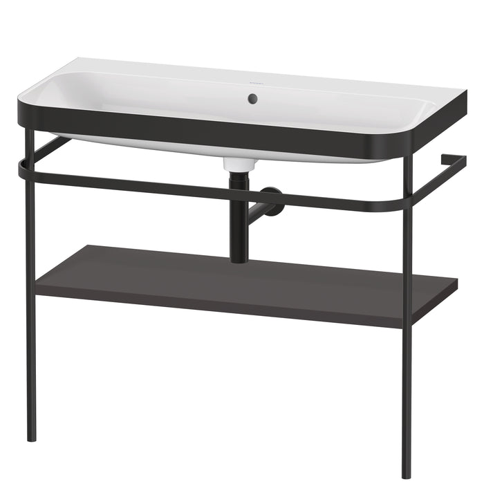 Duravit HP4738N8080 Happy D.2 Plus C-Bonded Vanity Kit Graphite