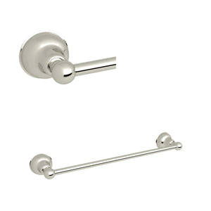 House of Rohl CIS1/24PN Arcana Wall Mount 24" Single Towel Bar