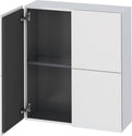 Duravit LC116701818 L-Cube Wall Mount Linen Cabinet