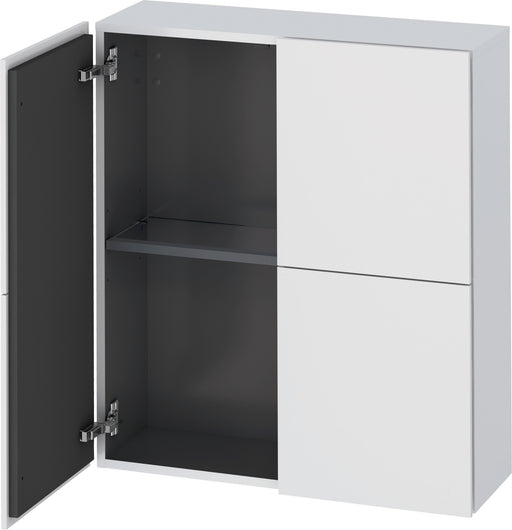 Duravit LC116701818 L-Cube Wall Mount Linen Cabinet