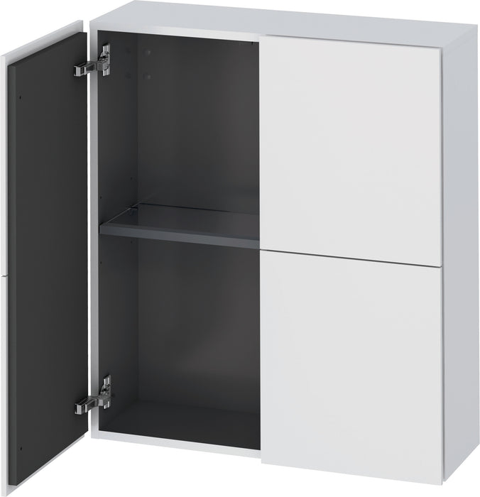 Duravit LC116701818 L-Cube Wall Mount Linen Cabinet