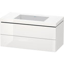 Duravit LC6928N8585 L-Cube Wall Mount C-Bonded Vanity
