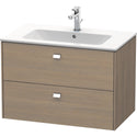 Duravit BR410201035 Brioso Wall-Mount Vanity Unit Oak Terra