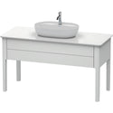 Duravit LU956103636 Luv One Drawer Floorstanding Vanity Unit White