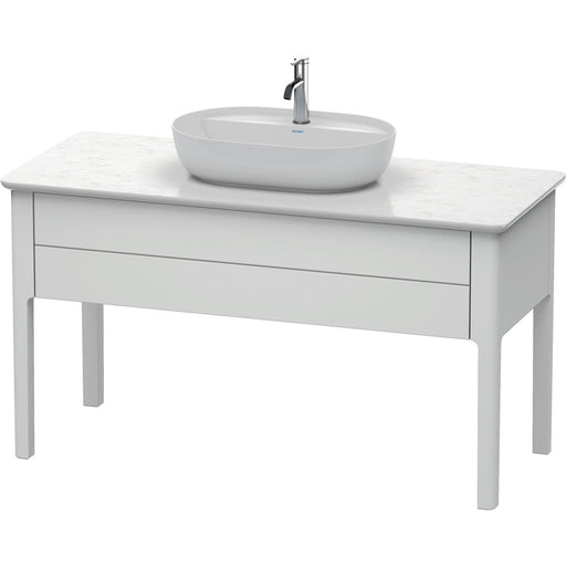 Duravit LU956103636 Luv One Drawer Floorstanding Vanity Unit White
