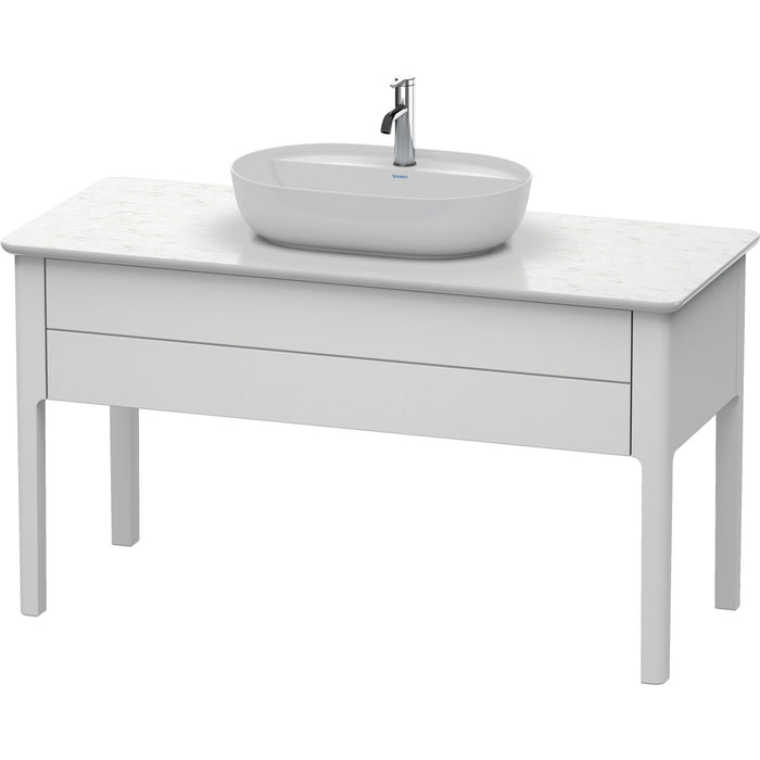 Duravit LU956103636 Luv One Drawer Floorstanding Vanity Unit White