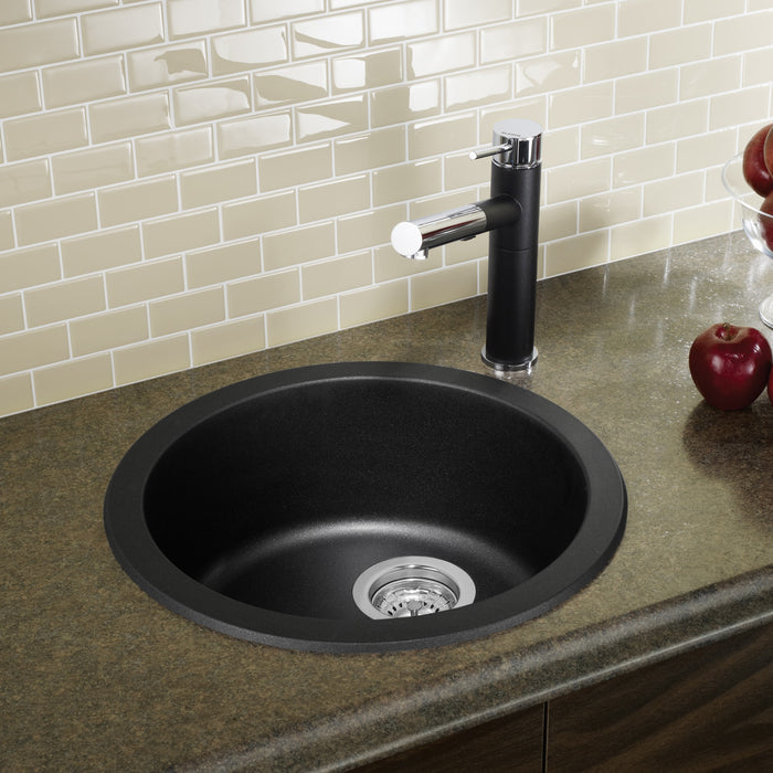 Blanco 511632 Rondo SILGRANIT 18" Dual Mount Bar Sink - Anthracite
