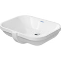 Duravit 0338560000 D-Code 22" Undermount Bathroom Sink with Overflow