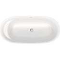 Duravit 700459000000090 Cape Cod 65" x Oval Freestanding Bathtub