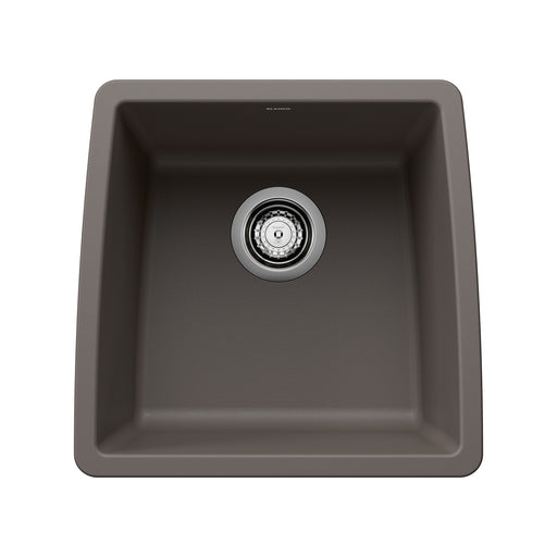 Blanco 443124 Performa SILGRANIT 17" Undermount Bar Sink - Volcano Gray