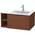 Duravit LC619201313 L-Cube Wall-Mount Vanity Unit American Walnut