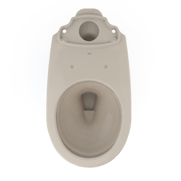 TOTO C775CEFG#03 Drake Round Toilet Bowl with CeFiONtect, Bone