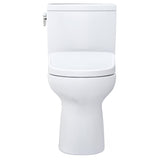 TOTO MW4544736CUFG#01 WASHLET+ Drake II 1G Two-Piece Toilet and WASHLET+ S7A Bidet Seat, Cotton White