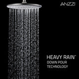 ANZZI SH-AZ032BN Meno Series Single-Handle 1-Spray Tub and Shower Faucet in Brushed Nickel