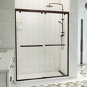 DreamLine SHDR-136076X-06 Charisma-X Frameless Bypass Sliding Shower Door in Oil Rubbed Bronze
