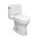 TOTO UltraMax II One-Piece Elongated 1.28 GPF Universal Height Toilet with CeFiONtect and SS124 SoftClose Seat, Washlet+ Ready, Colonial White - MS604124CEFG#11