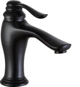 Anfore Single Hole Single Handle Bathroom Faucet in Oil Rubbed Bronze