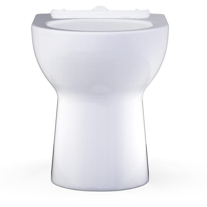 TOTO CT472CUFG#01 Glaston Elongated Skirted Toilet Bowl with CEFIONTECT, Cotton White