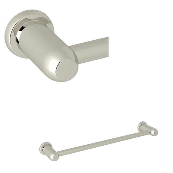 Rohl U.6440PN Perrin and Rowe Holborn Wall Mount 18" Single Towel Bar