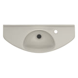 TOTO LT650G#12 Oval Wall-Mount Bathroom Sink with CEFIONTECT, Sedona Beige