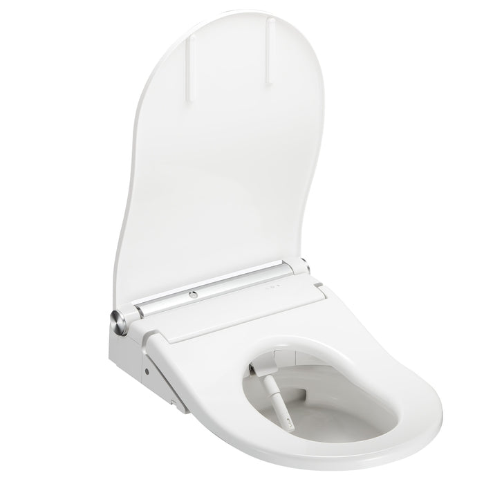 TOTO SW4547AT60N#01 RW WASHLET+ Ready Bidet Toilet Seat with Auto Flush Cotton White