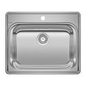 Blanco 441078 Essential 25" Single Bowl Drop-In Stainless Steel Laundry Sink - 1 Hole