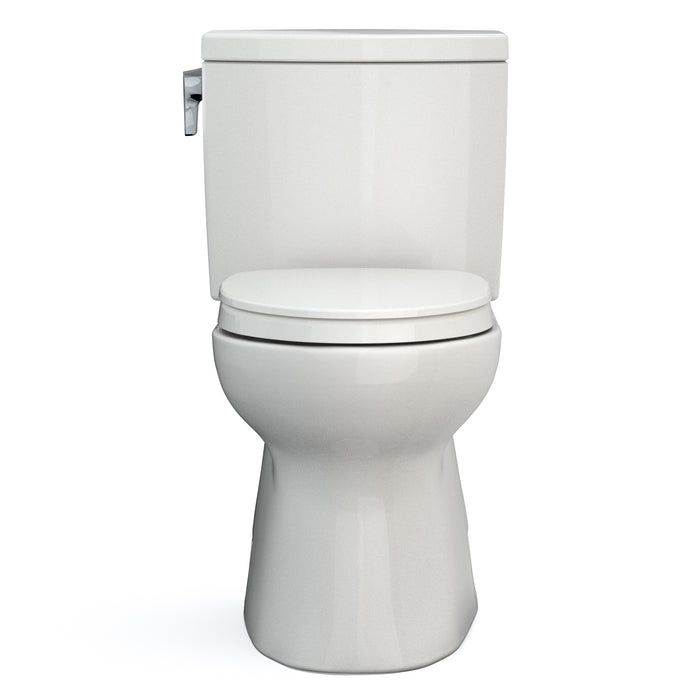 TOTO MS474124CUFG#11 Vespin II 1G Elongated Universal Height Toilet with SoftClose Seat, Colonial White
