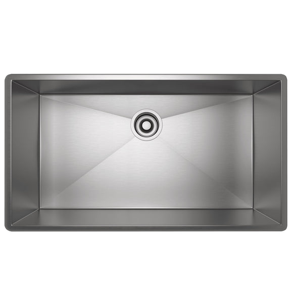 House of Rohl RSS3016SB Forze Single Bowl Stainless Steel Kitchen Sink