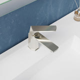 ANZZI L-AZ903BN Single Handle Single Hole Bathroom Faucet With Pop-up Drain in Brushed Nickel