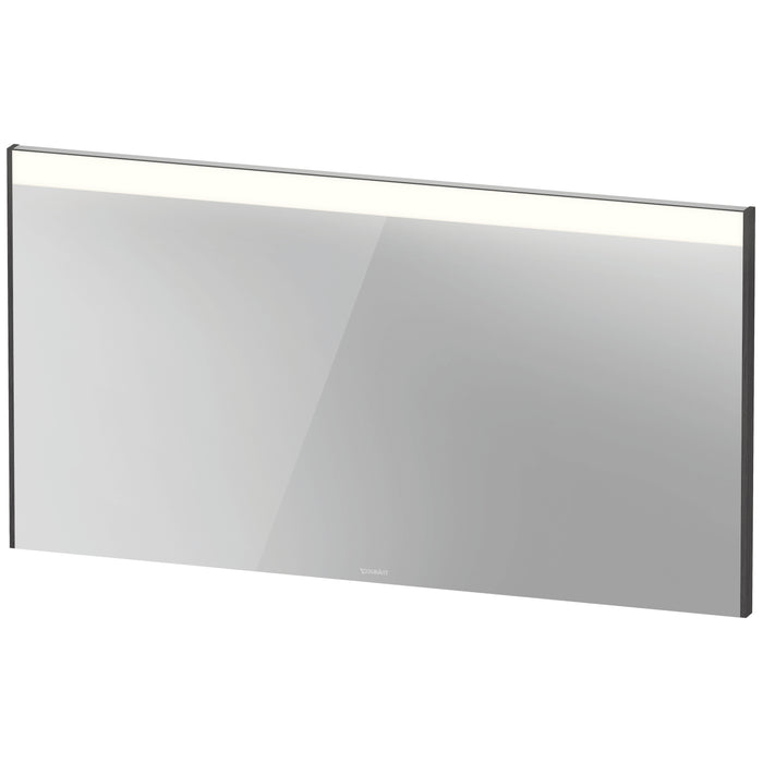 Duravit BR7025016166000 Brioso Mirror with Lighting Concrete Gray