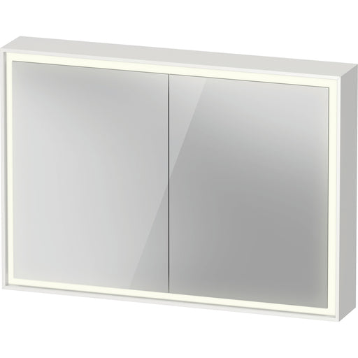 Duravit LC7552000006010 L-Cube Mirror Cabinet with Lighting White