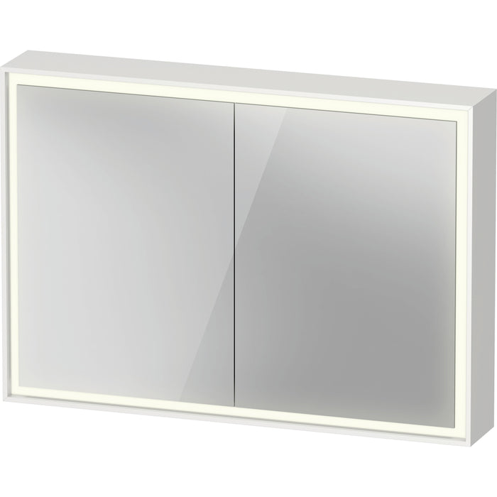 Duravit LC7552000006000 L-Cube 1 Left 1 Right Hinge 2 Door LED Medicine Cabinet