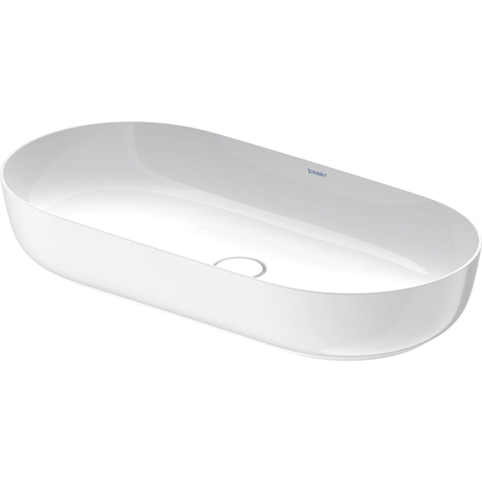 Duravit 0379800000 Luv 31 1/2" Oval Vessel Bathroom Sink