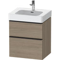 Duravit DE43760BD350000 D-Neo Vanity Unit Wall-Mounted Oak Terra